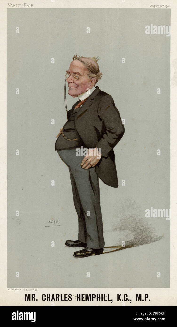 Charles H. Hemphill, Vanity Fair, Spion Stockfoto