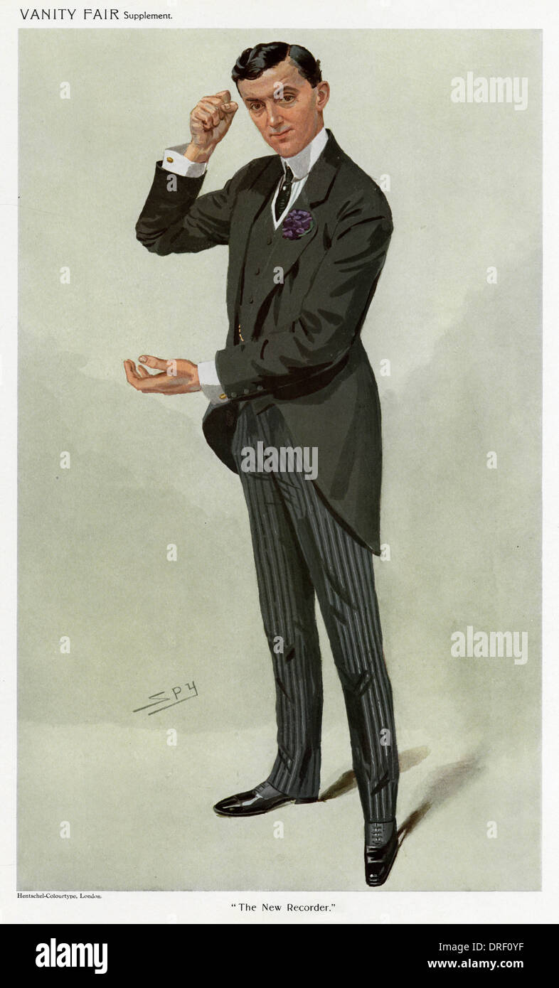Edward G. Hemmerde, Vanity Fair, Spion Stockfoto