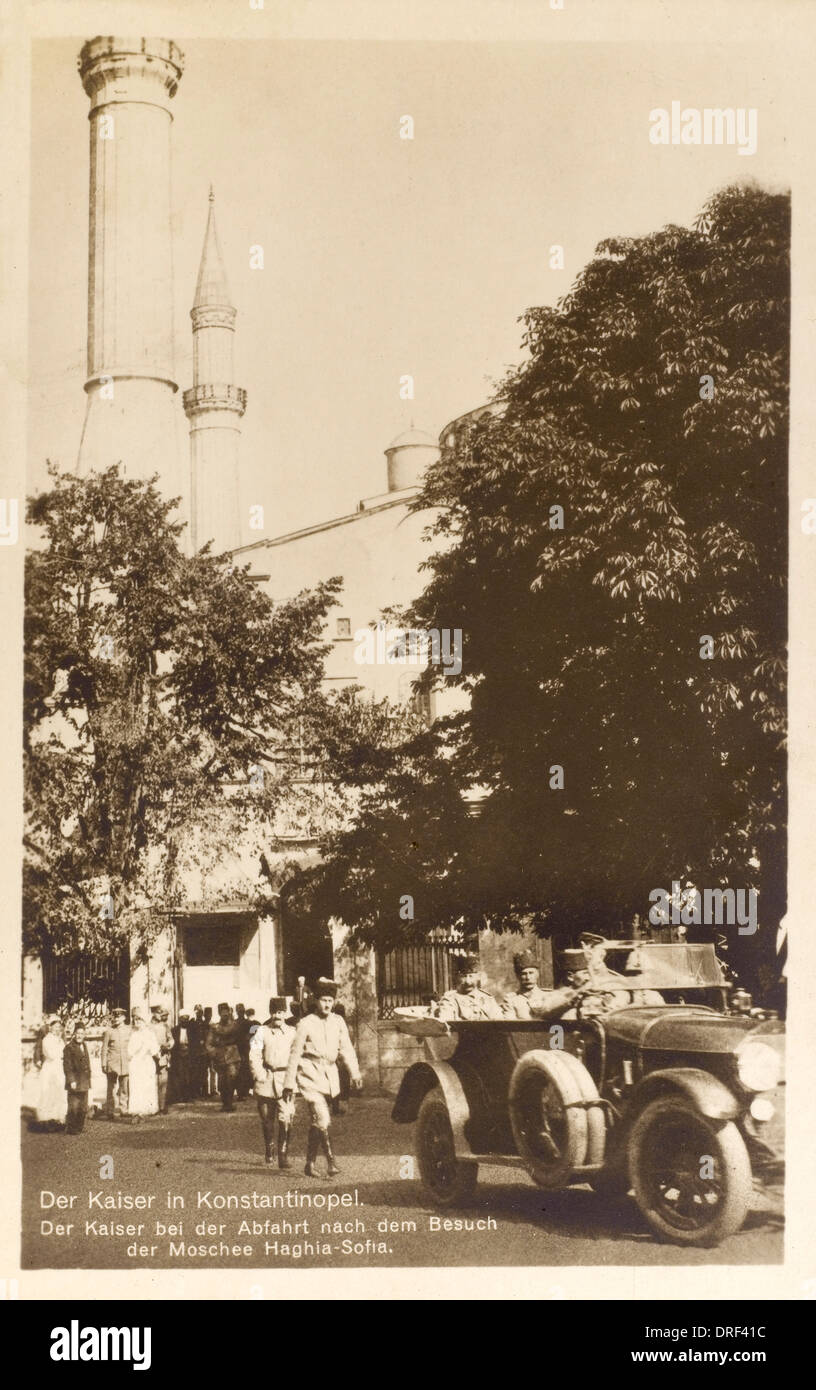 Kaiser Wilhelm II. in Konstantinopel (2/2) Stockfoto