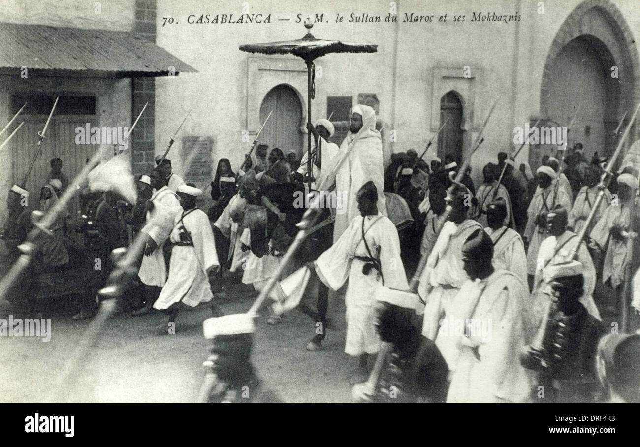 Sultan von Marokko in Casablanca Stockfoto