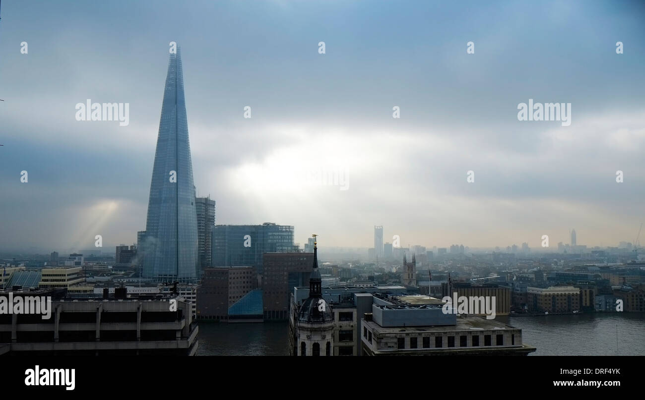 Das Shard moderne Bürogebäude, London Stockfoto