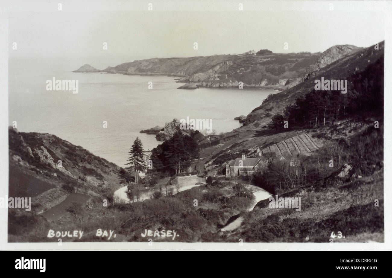 Jersey - Bouley Bay Stockfoto