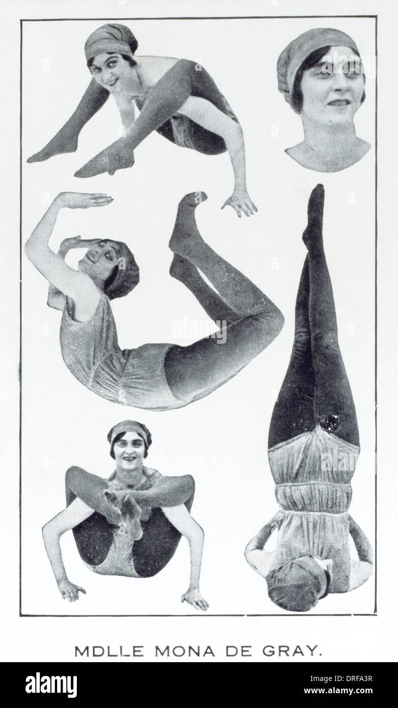 Mademoiselle Mona de Gray Stockfoto