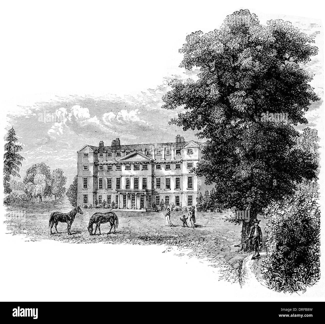 Twickenham Park House in London um 1880 Stockfoto
