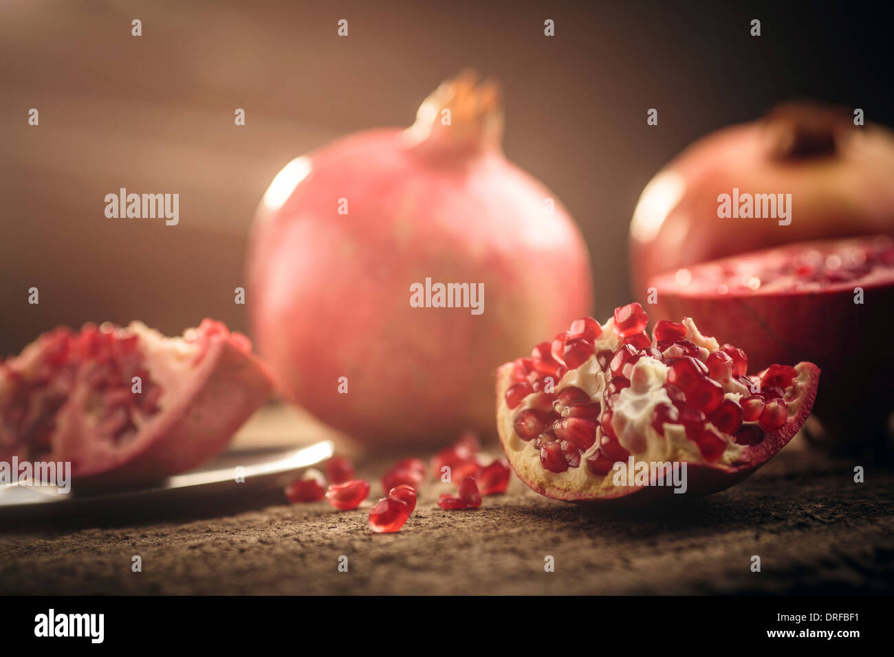 Granatäpfel, Deutschland Stockfoto