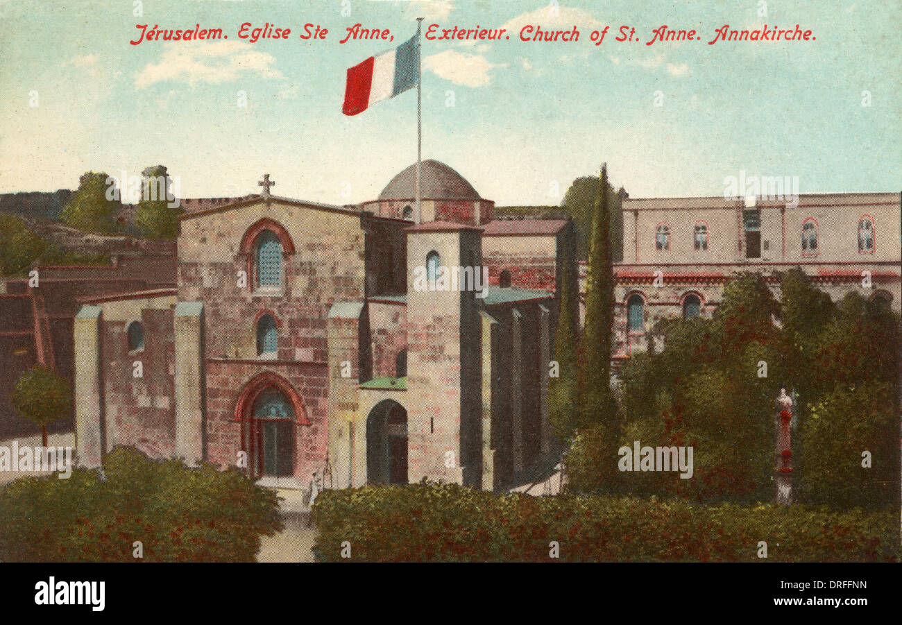 Israel - St.-Anna-Kirche, Jerusalem Stockfoto