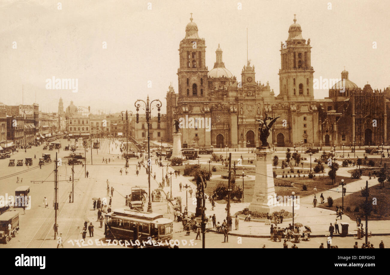 Kathedrale von Mexiko-Stadt Stockfoto