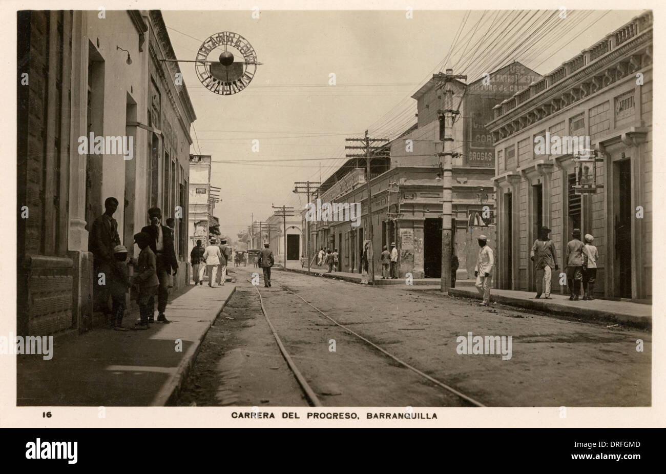 Barranquilla, Kolumbien - Carrera del Progreso Stockfoto