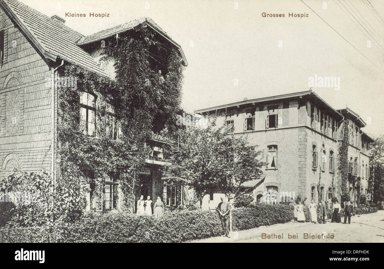 Bielefeld, Deutschland - Altersheim Stockfoto