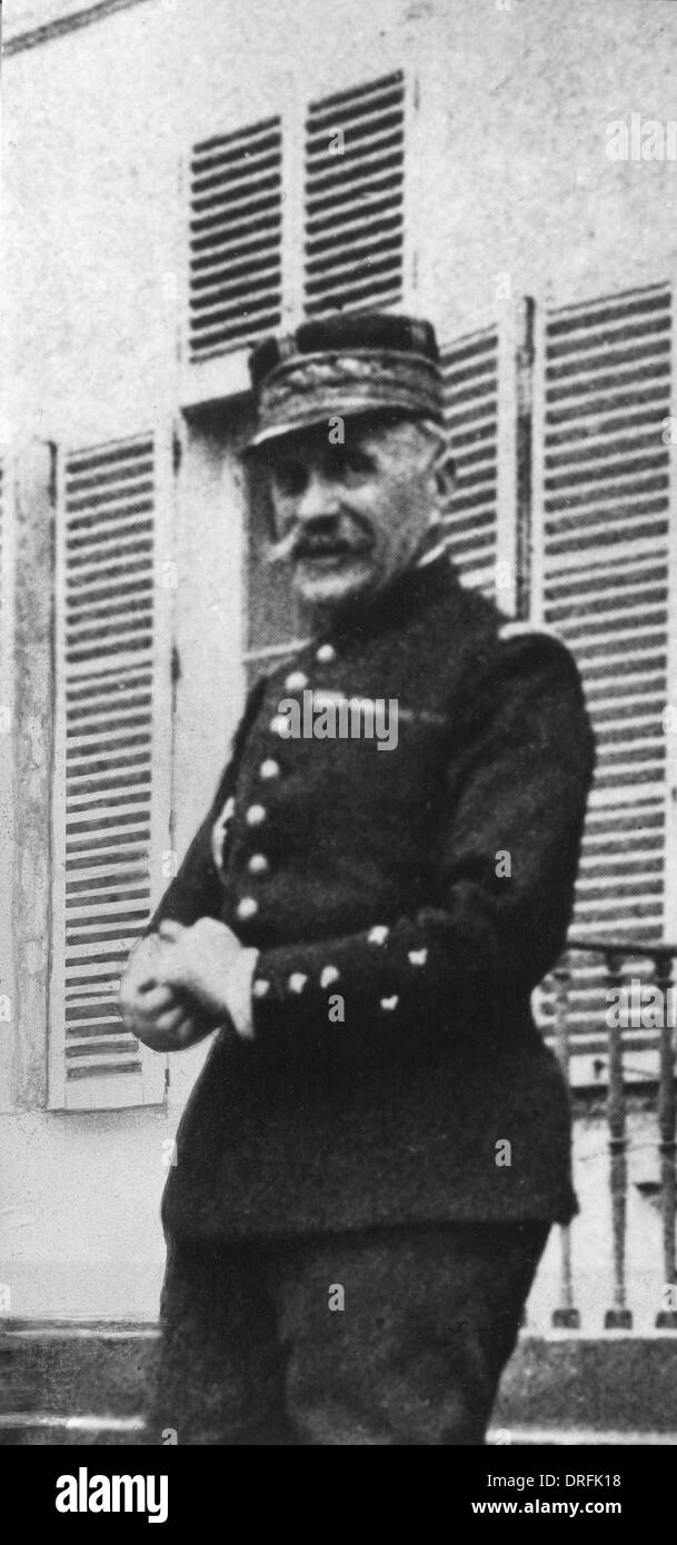 Marschall Foch, General in der französischen Armee während WW1 Stockfoto