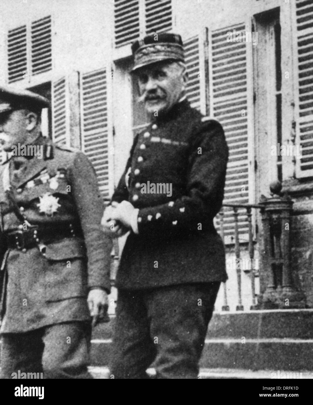 Marschall Foch, General in der französischen Armee während WW1 Stockfoto