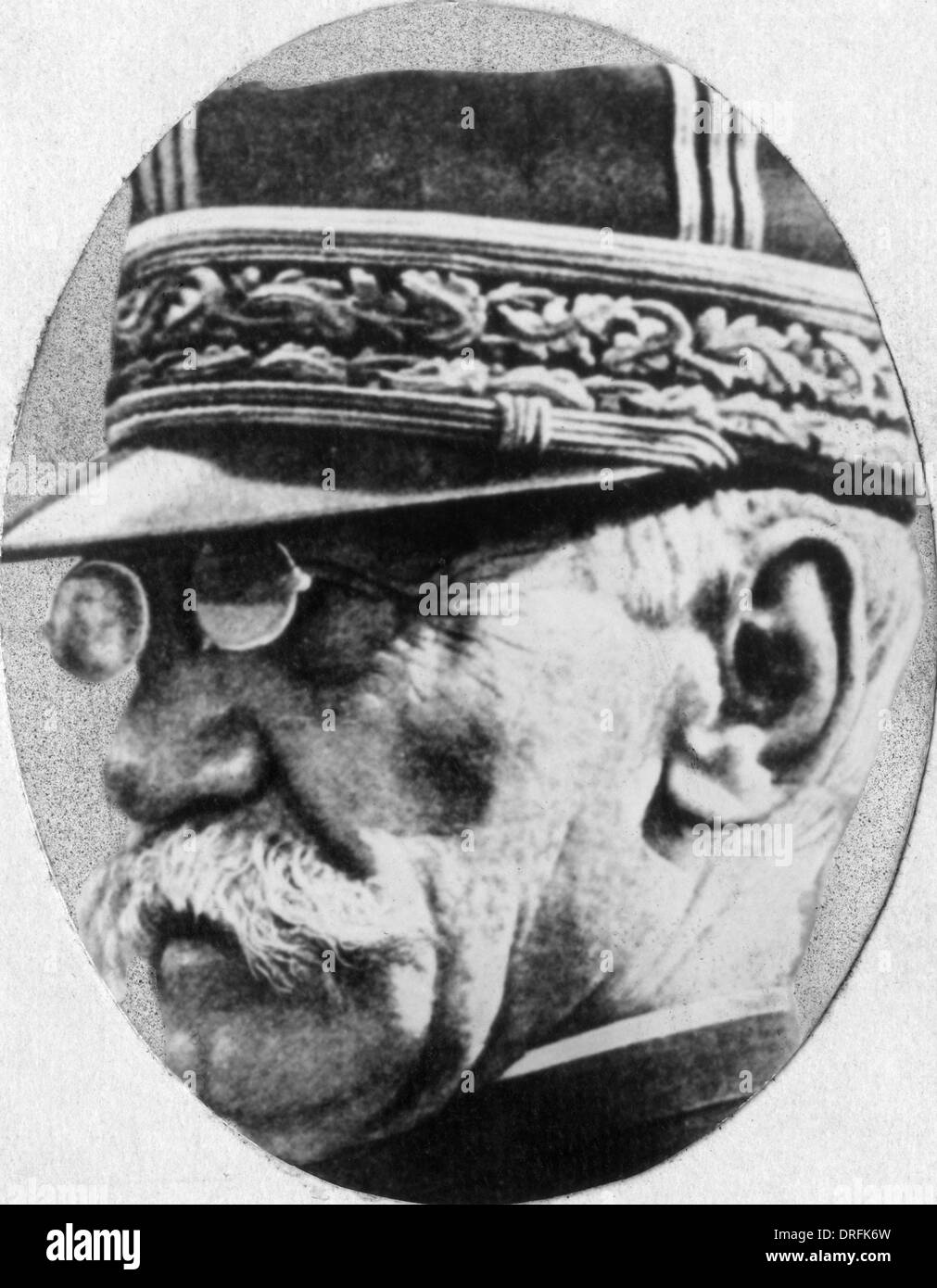 General Joseph Gallieni, französischer Offizier Stockfoto