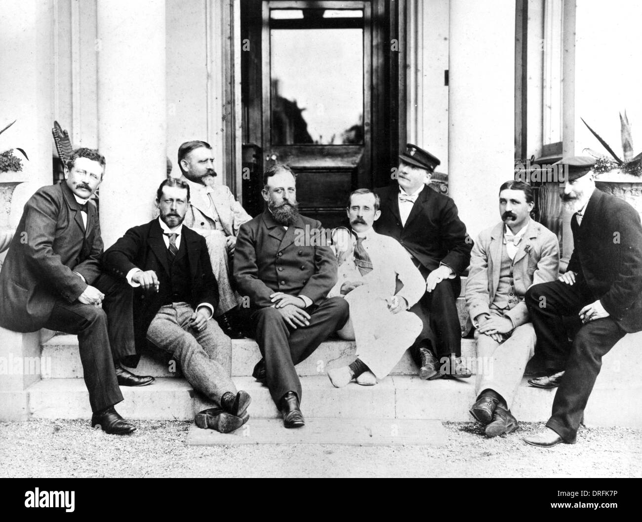 Prinz Heinrich von Preußen, von Tirpitz und andere Stockfoto