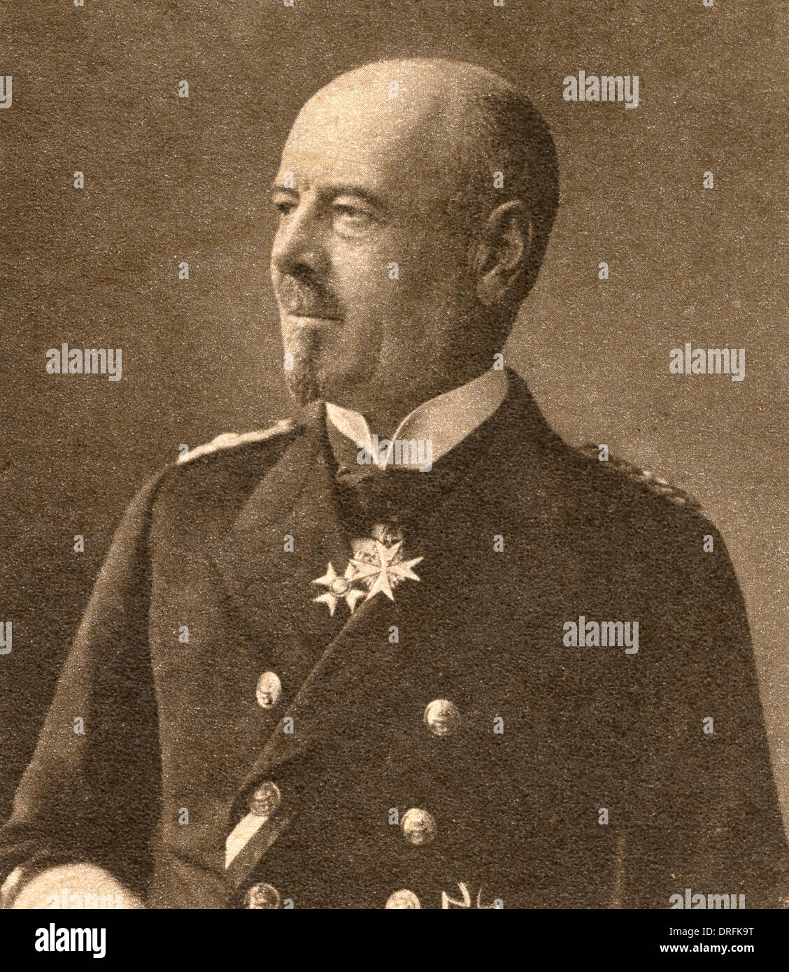 Admiral Franz von Hipper, kaiserliche Marine Stockfoto