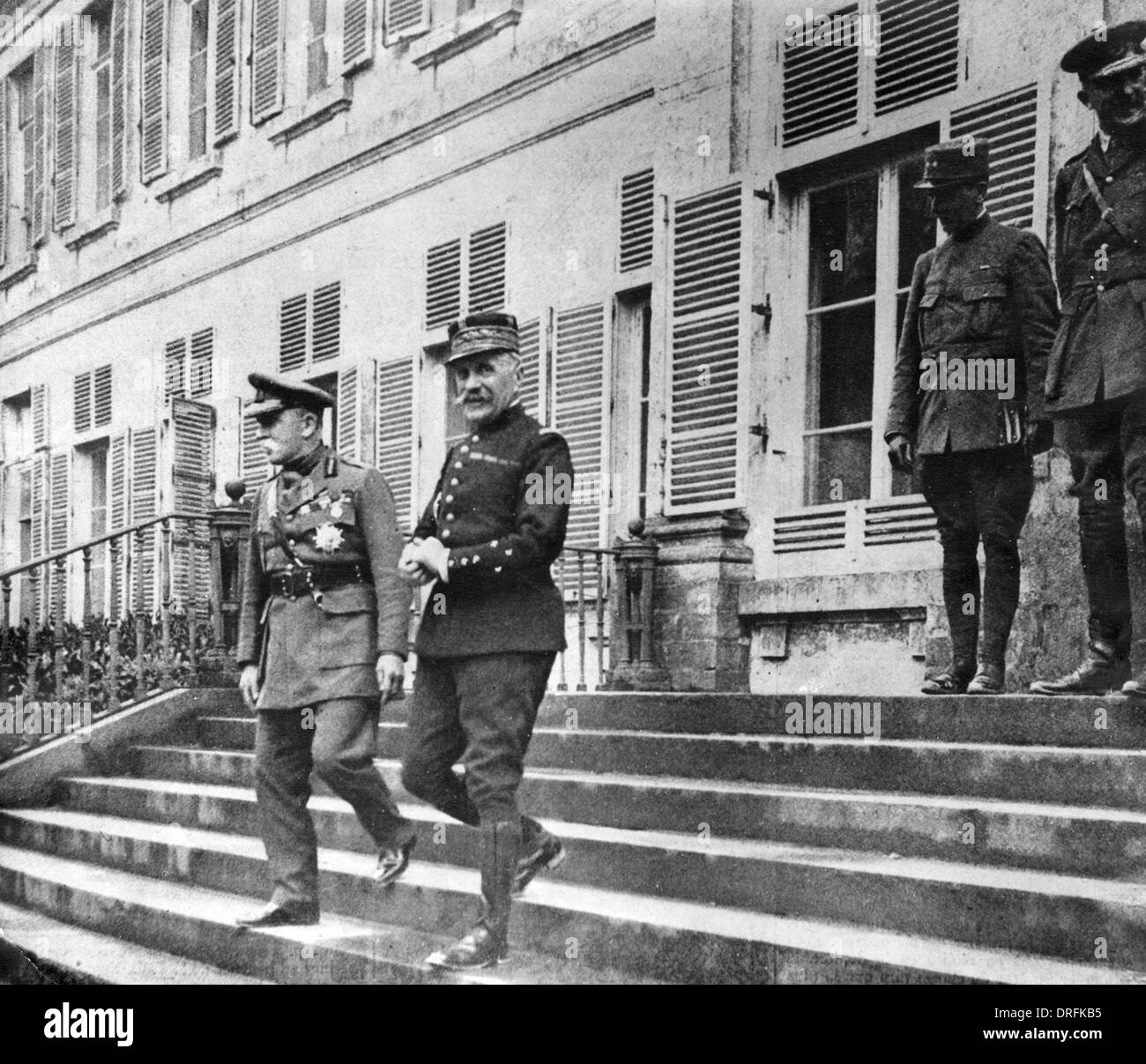 Marschall Foch, General in der französischen Armee während WW1 Stockfoto