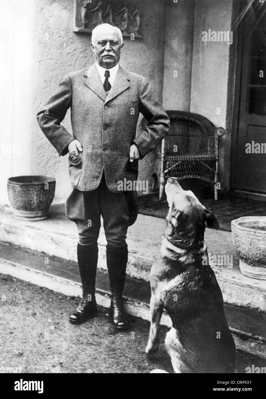 General Erich Ludendorff, deutscher Offizier Stockfoto