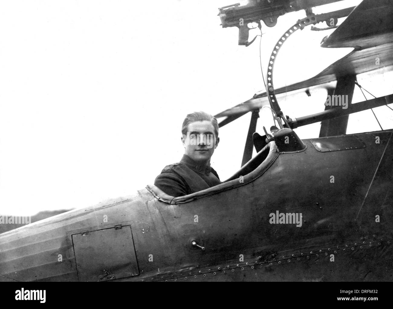 Major James McCudden, Royal Flying Corps, WW1 Stockfoto