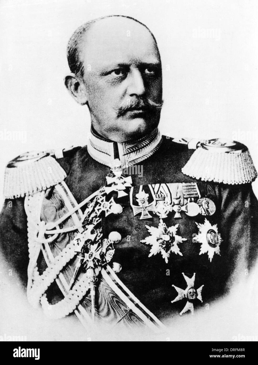 Helmuth von Moltke (der jüngere), deutscher Offizier Stockfoto