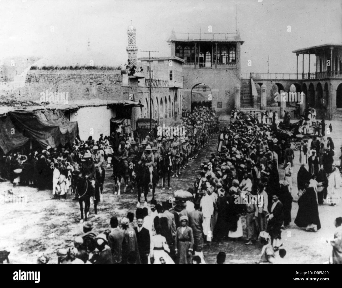 Sir Frederick Stanley Maude, Einstieg in Bagdad, WW1 Stockfoto
