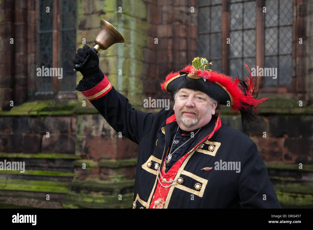Nantwich, Cheshire, UK 25. Januar 2014. Holly Holy Day & Belagerung von Nantwich Reenactment.  Seit über 40 Jahren sammelten sich die treuen Truppen von The Sealed Knot in der historischen Stadt für eine spektakuläre Nachstellung der blutigen Schlacht, die vor fast 400 Jahren stattgefunden und markierte das Ende der langen und schmerzhaften Belagerung der Stadt.  Rundköpfen, Kavaliere und andere historische Entertainer konvergiert auf das Zentrum die Schlacht nachstellen. Die Belagerung im Januar 1644 war eines der wichtigsten Konflikte des englischen Bürgerkriegs. Bildnachweis: Conrad Elias/Alamy Live-Nachrichten Stockfoto