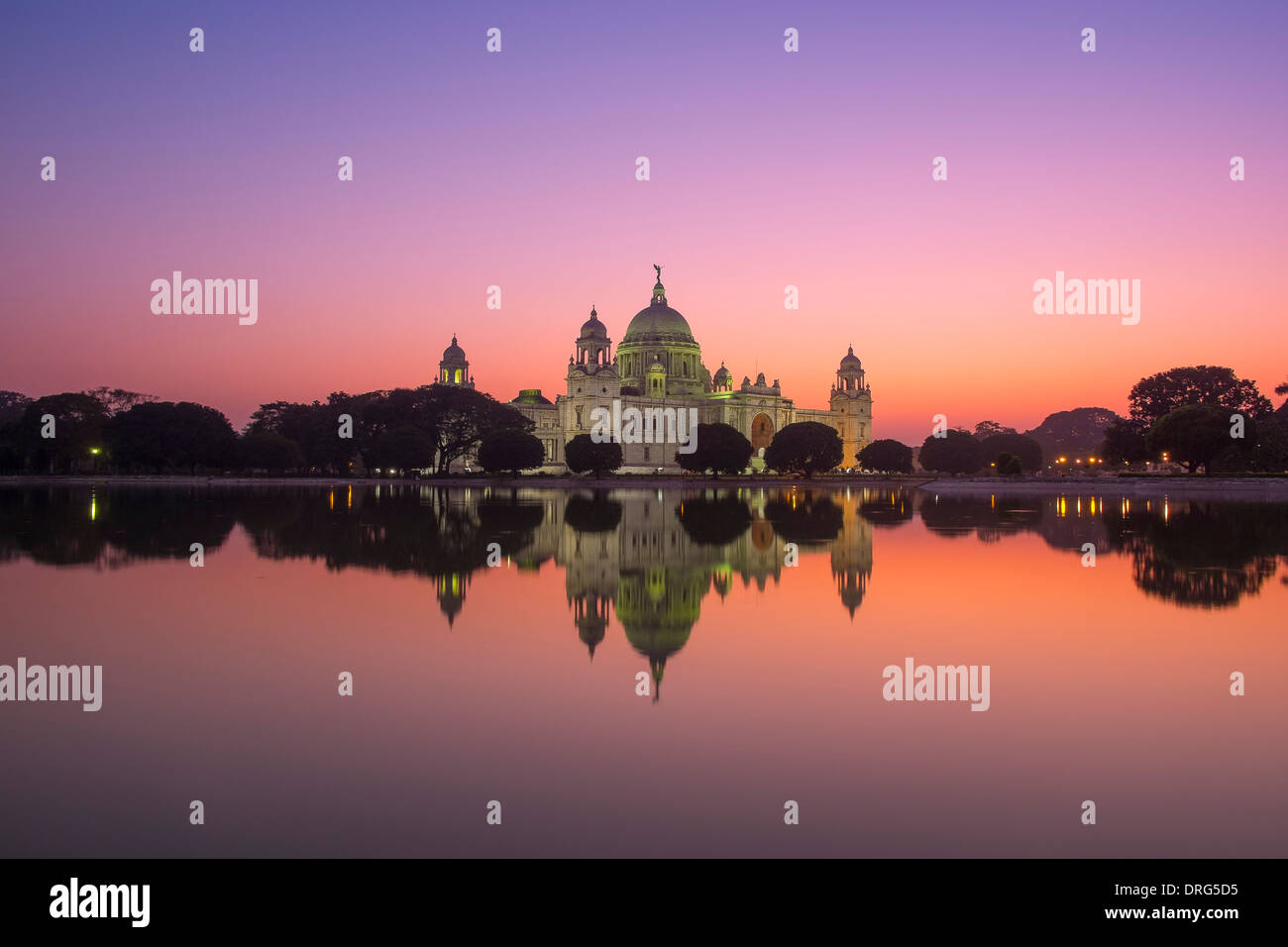 Indien, Westbengalen, Kolkata, Victoria Memorial Stockfoto