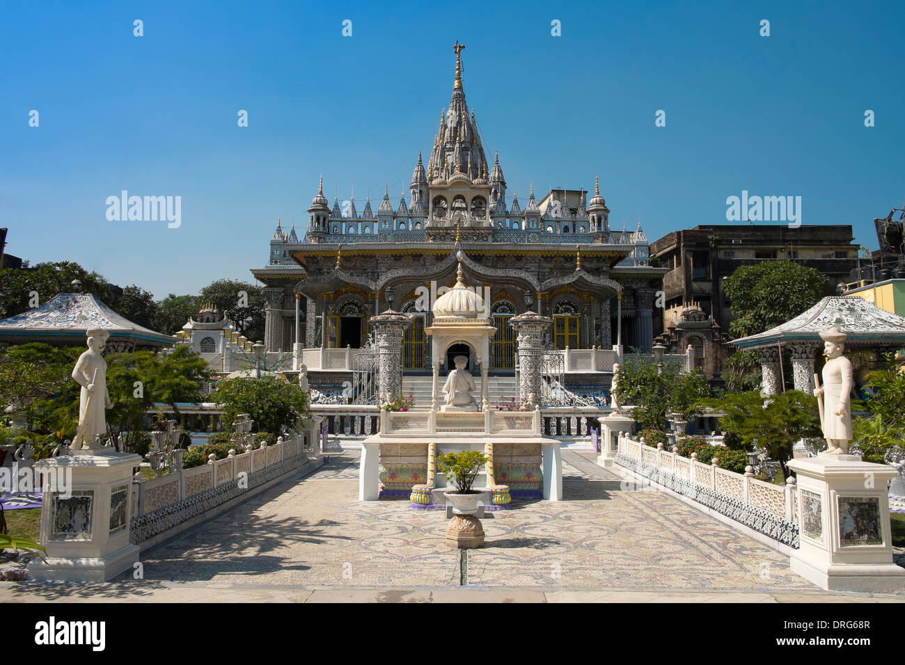 Pareshnath Jain-Tempel, Kalkutta, Indien Stockfoto