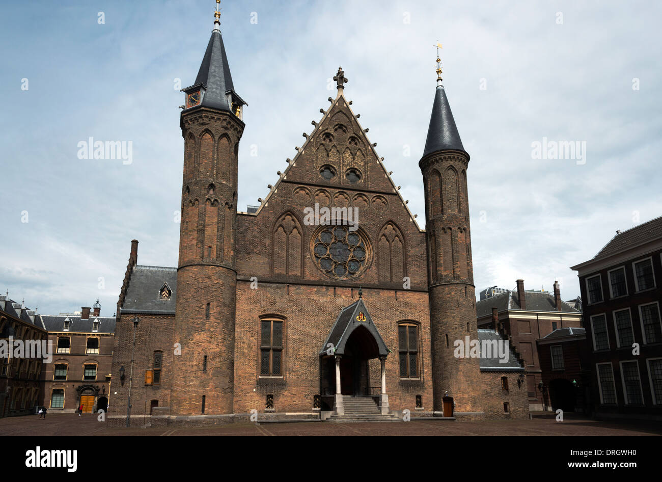 Ritter Halle Ridderzaal Binnenhof den Haag (Den Haag) Niederlande Stockfoto