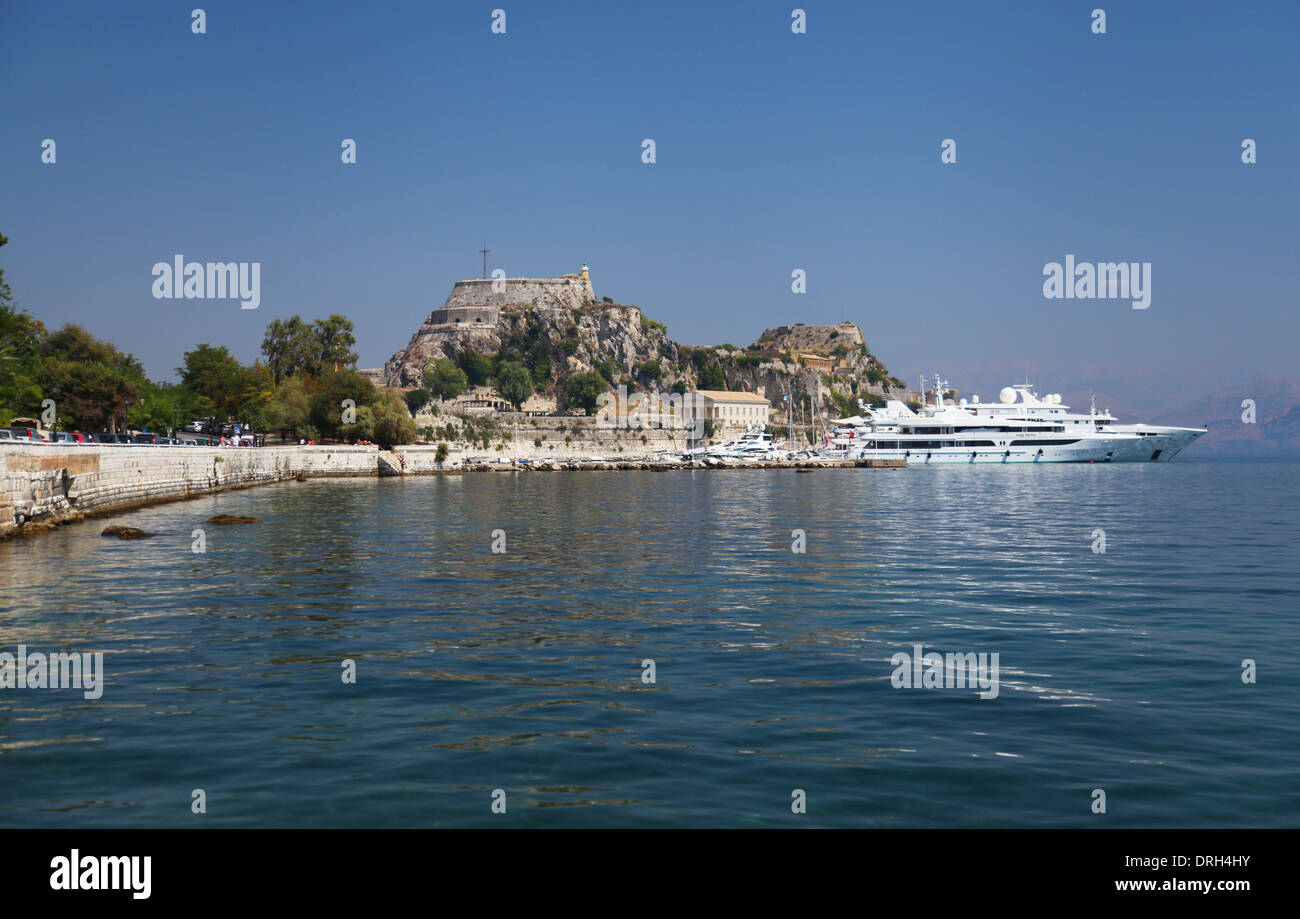 Die griechische Insel Korfu Stockfoto