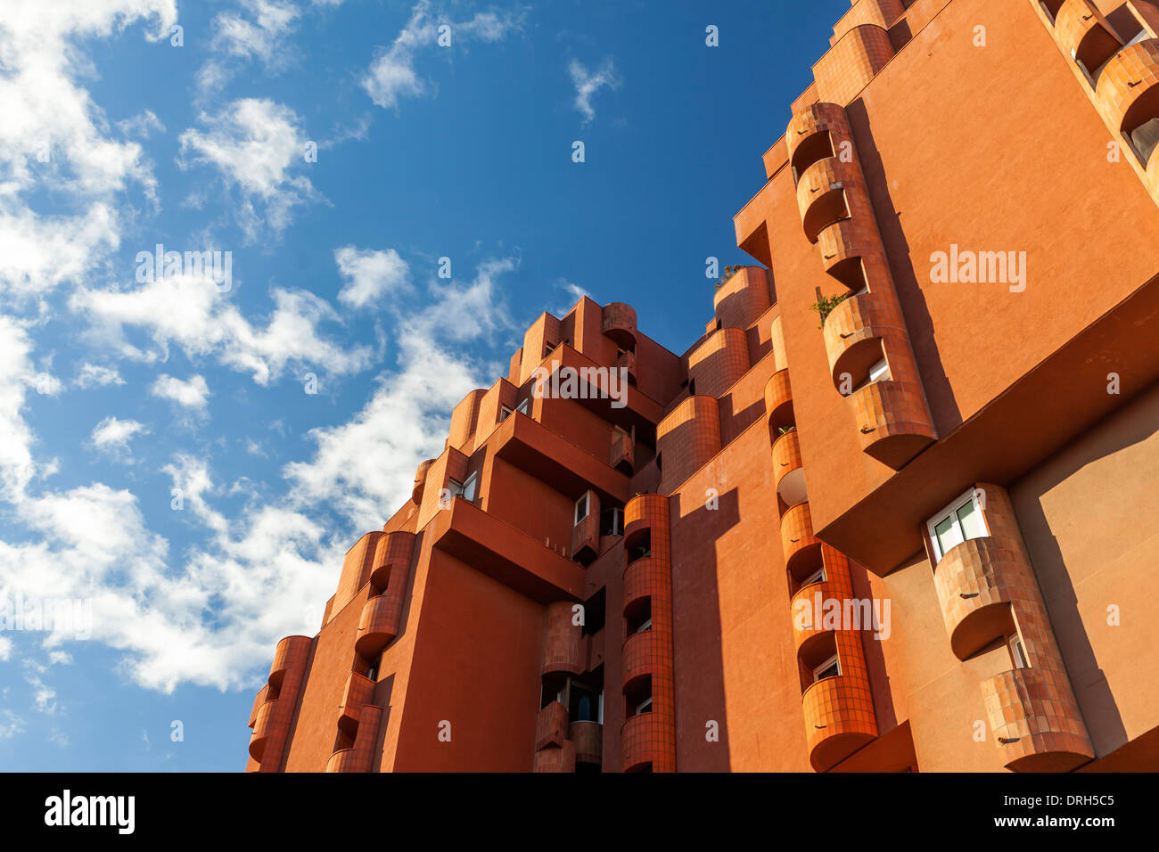 Sant nur Desvern,Catalonia,Spain.Walden 7 Gebäude, entworfen von Ricardo Bofill Stockfoto
