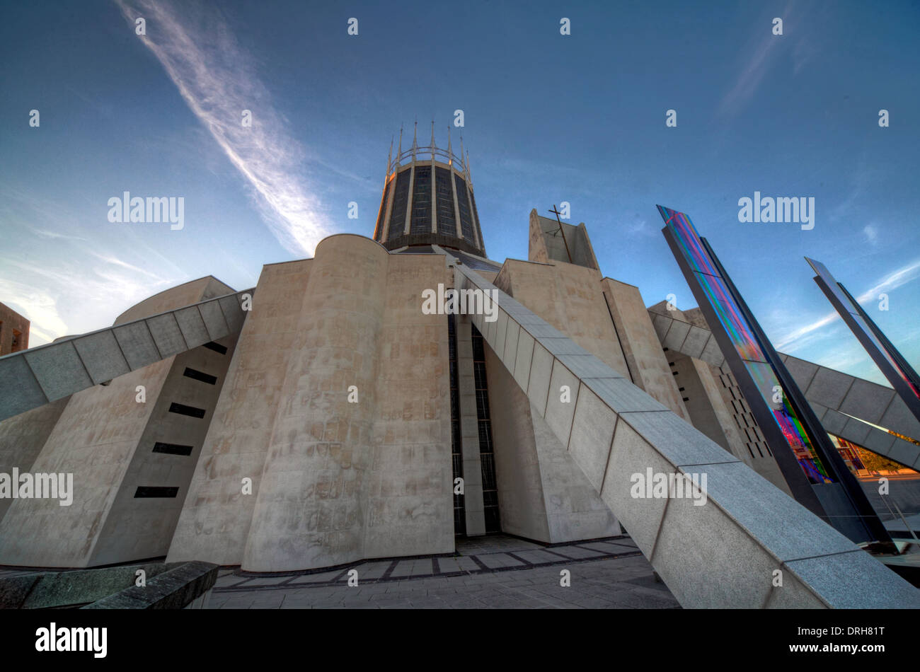 Liverpool katholische Kathedrale von Christus dem König, England UK Stockfoto