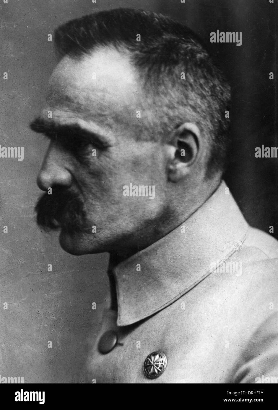 Marschall Józef Piłsudski, polnischer Staatsmann Stockfoto