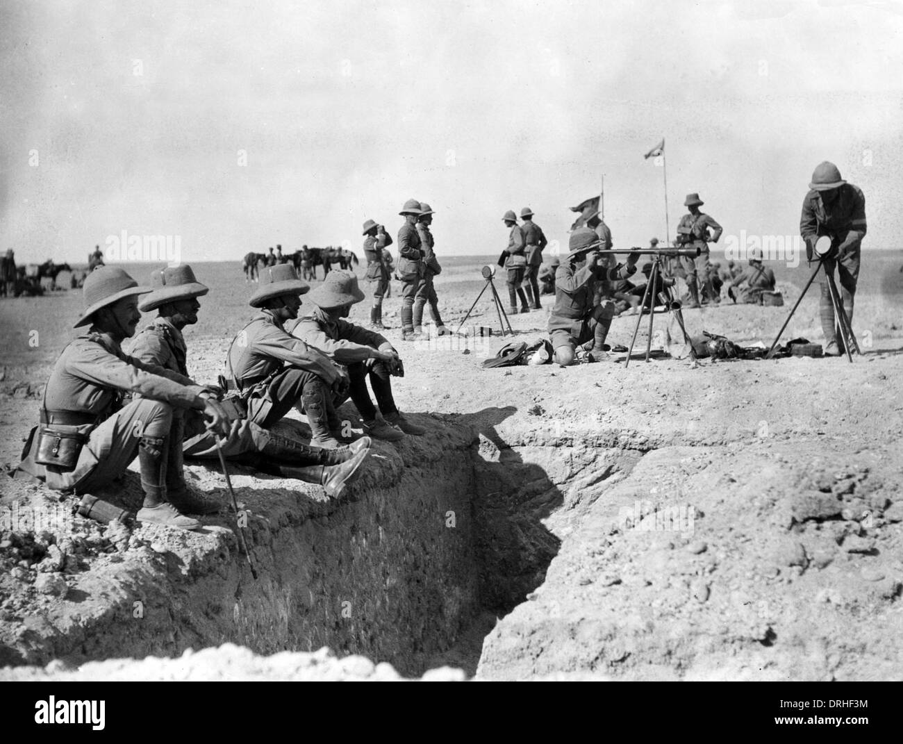 Kermit Roosevelt bei Tikrit, Mesopotamien, während WW1 Stockfoto