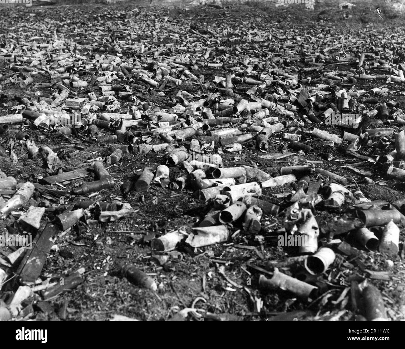 Reste der Munitionslager, WW1, La Boisselle, Frankreich Stockfoto