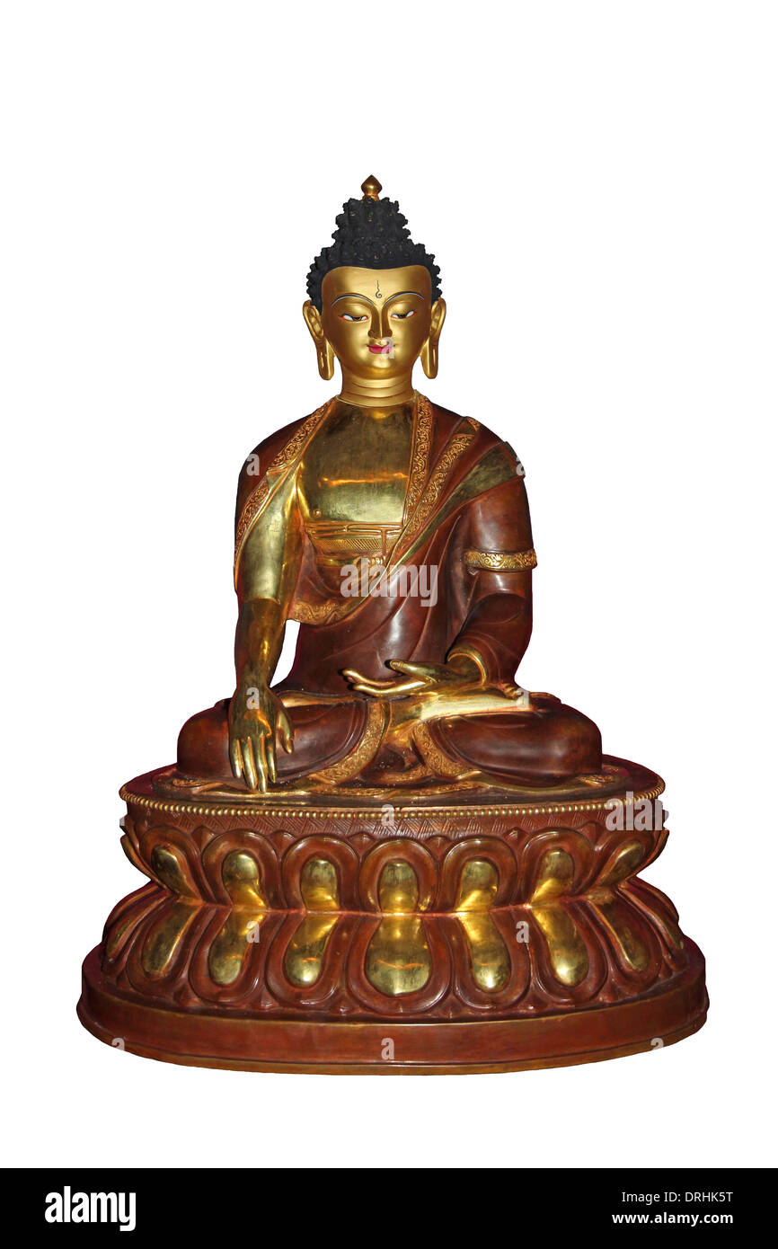 Buddha Ausschneiden Stockfoto