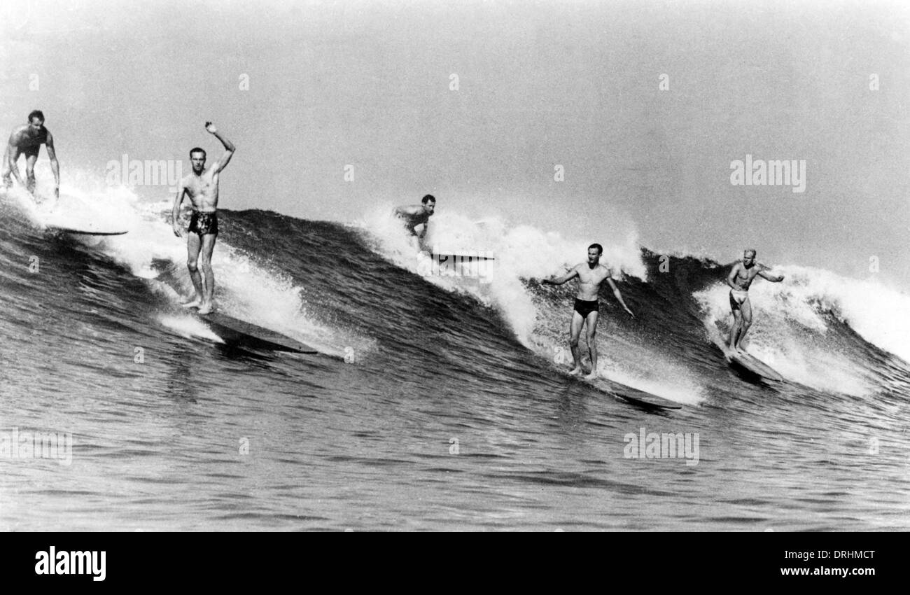 Surf-Fahrer in der Nähe von San Clemente, Kalifornien, USA Stockfoto