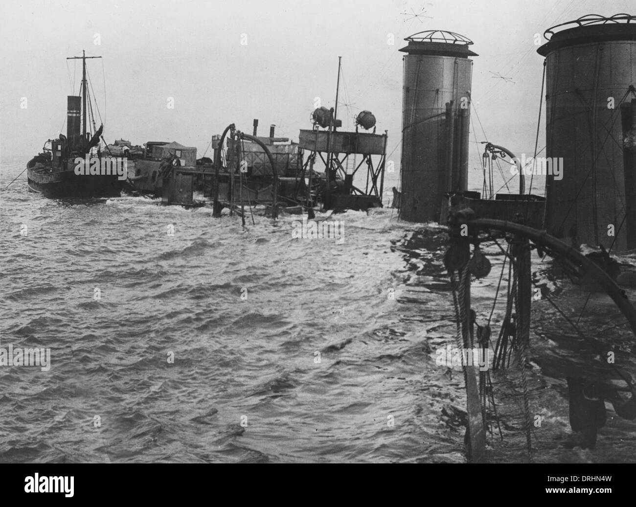 HMS Arethusa, britische leichte Kreuzer, WW1 Stockfoto