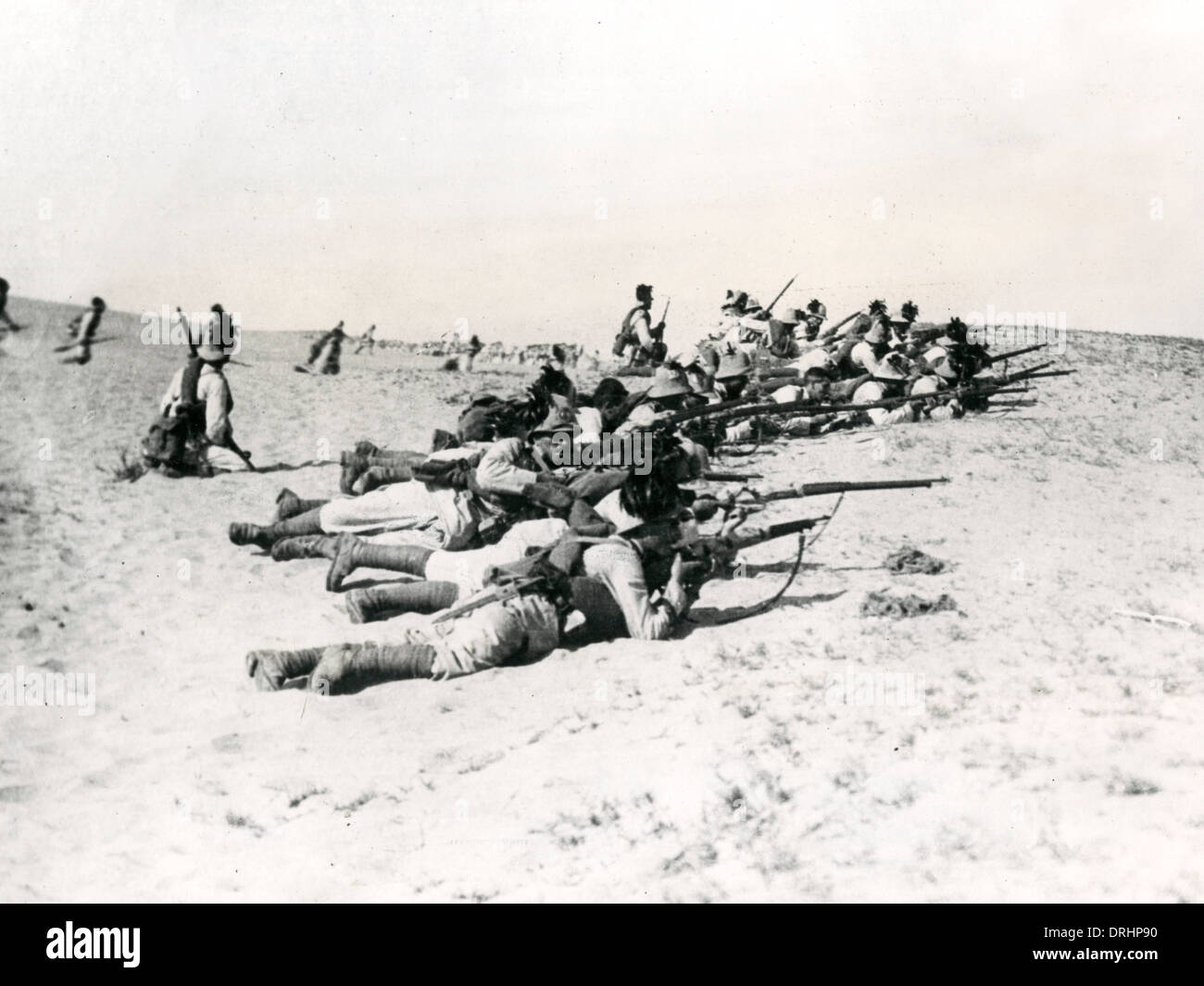 Italienische Bersaglieri Soldaten, Palästina, WW1 Stockfoto