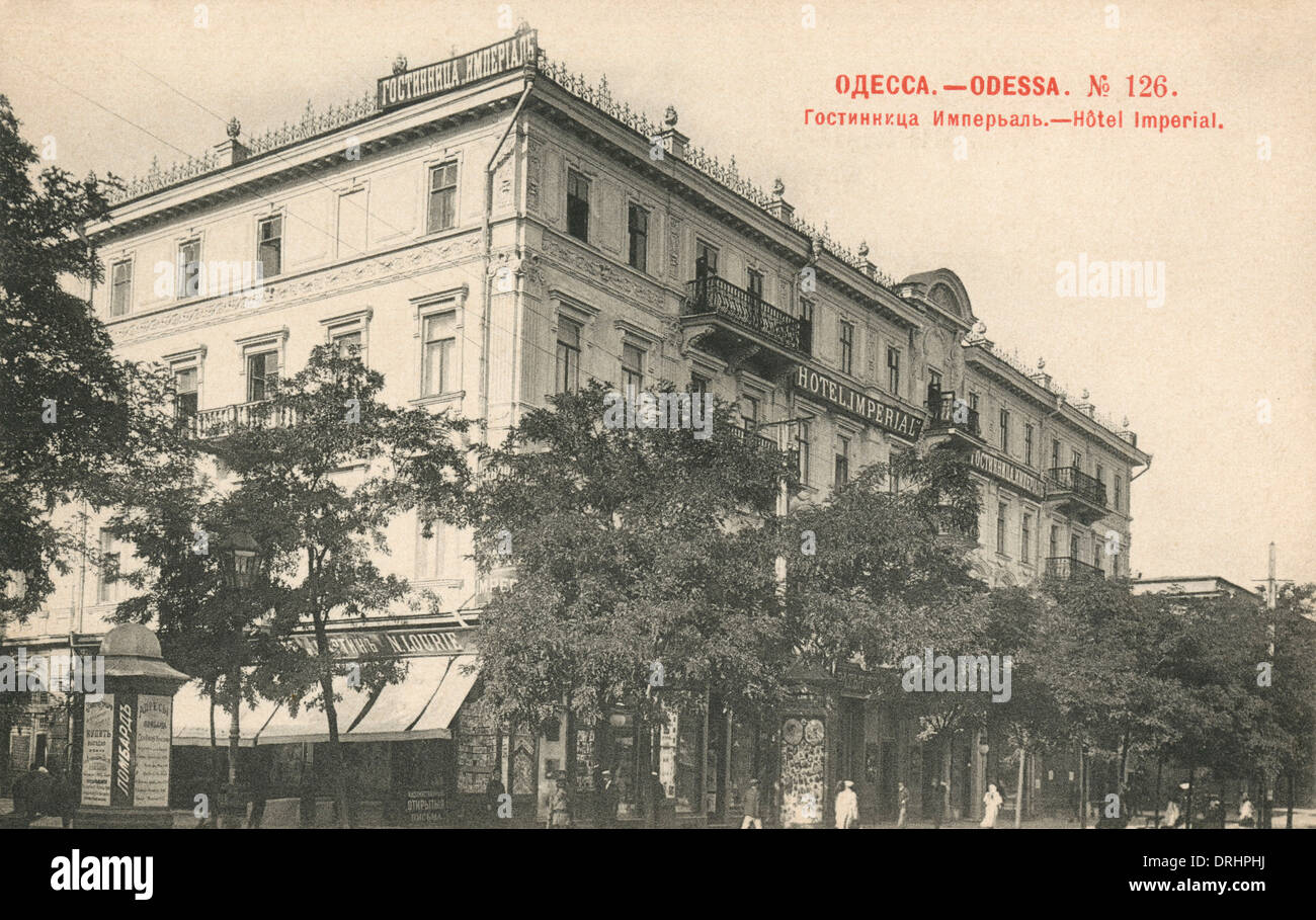 Hotel Imperial - Odessa, Ukraine Stockfoto