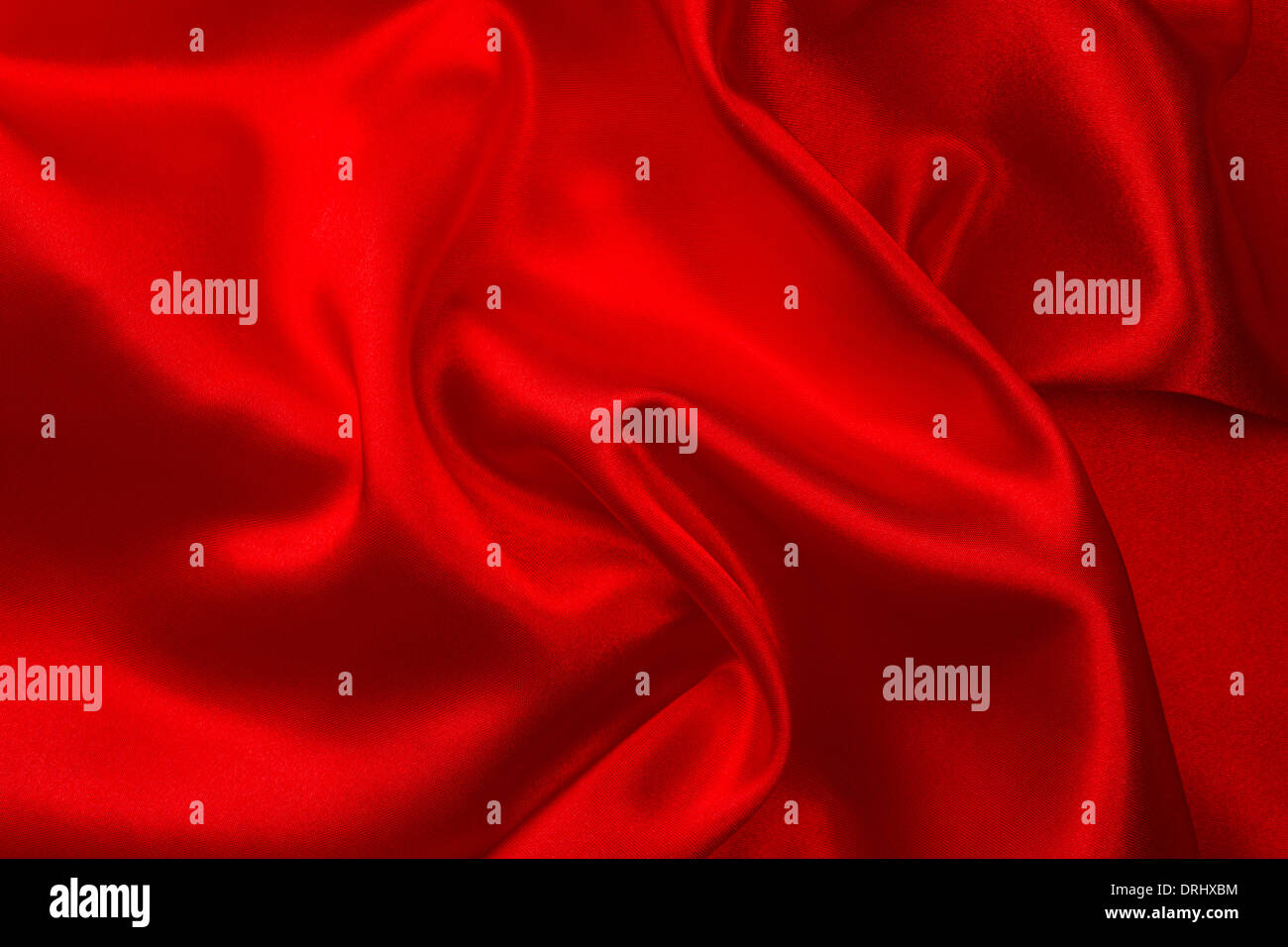 Rote Seide Hintergrund Stockfoto