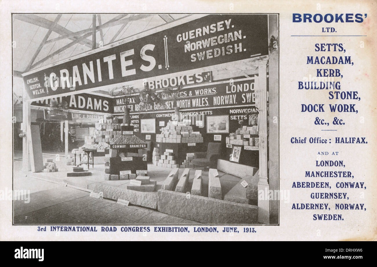 Brookes Ltd. von Halifax - Straße Baumaterialien Stockfoto