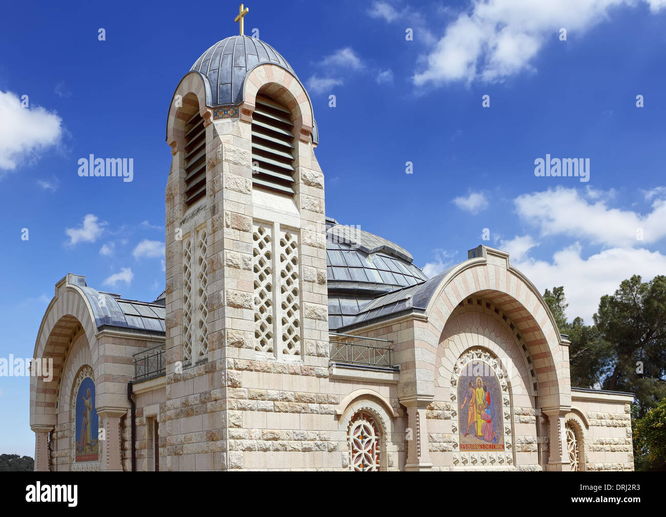 Kirche von St. Peter in Gallicantu Stockfoto
