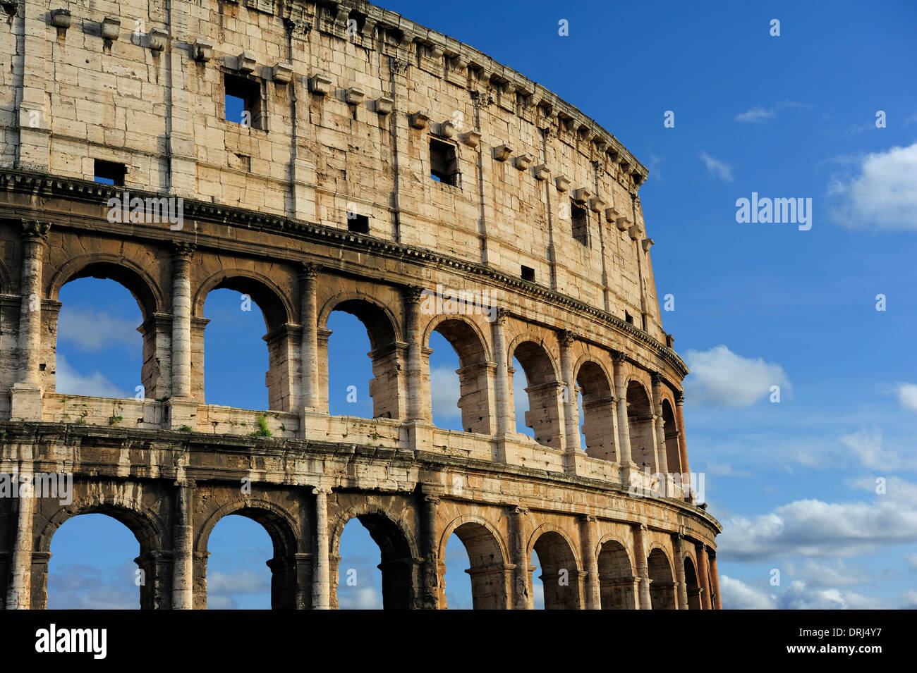 Flavische Amphitheater (Kolosseum), Rom, Italien Stockfoto
