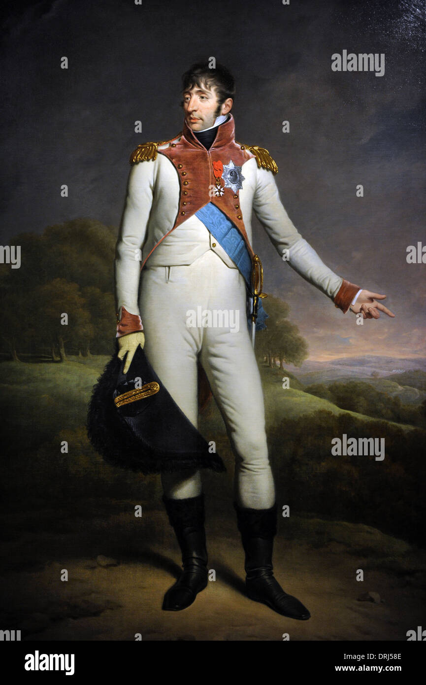 Charles Howard Hodges (1764-1837). Britischer Maler. Porträt von Louis Napoleon, König von Holland, 1809. Stockfoto