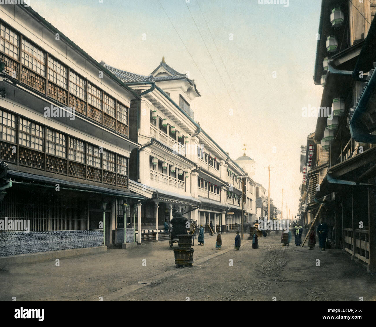 Bordelle, Yoshiwara, Tokyo, Japan Stockfoto