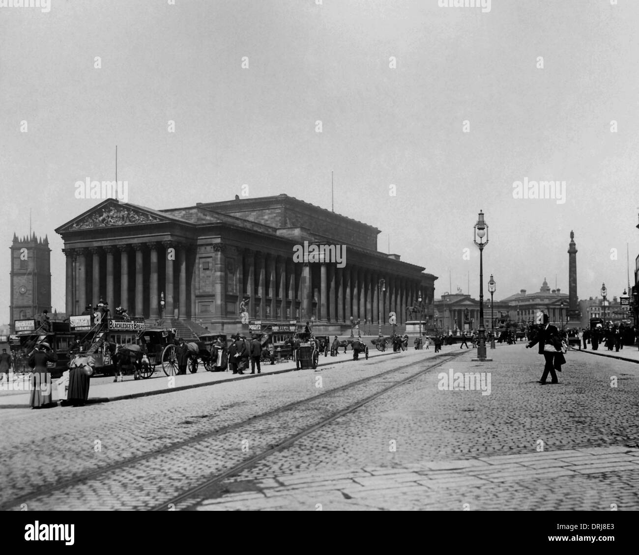 Str. Georges Hall, Liverpool, England Stockfoto