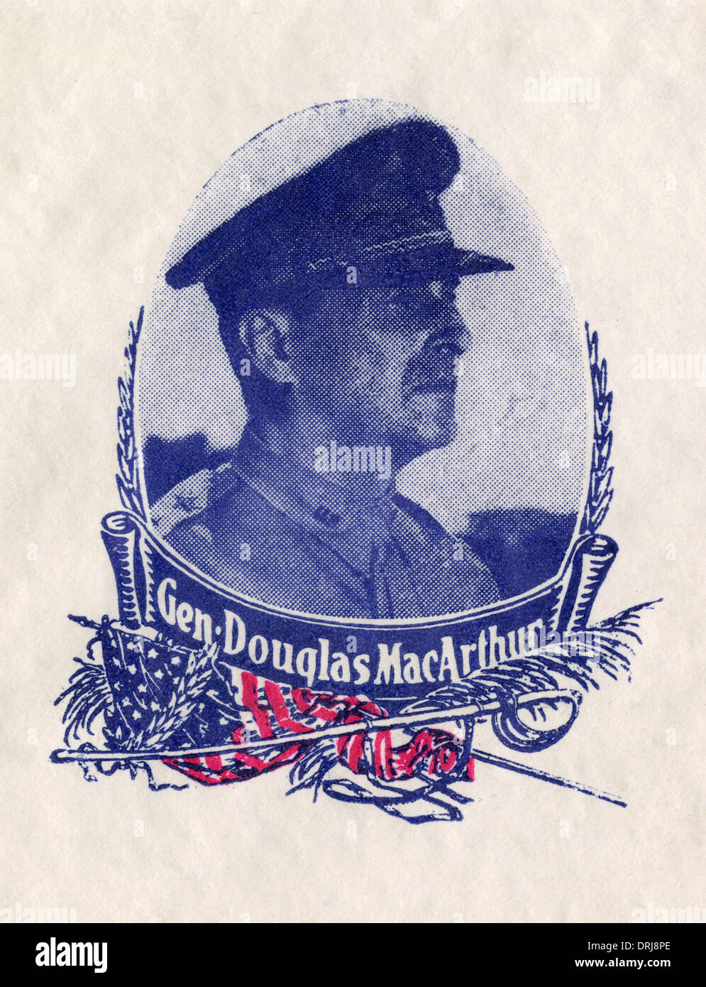 WWII - General Douglas MacArthur Stockfoto