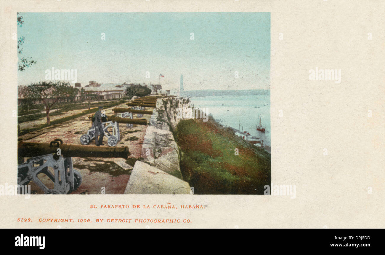 Fortaleza de San Carlos De La Cabana, Havanna, Kuba Stockfoto