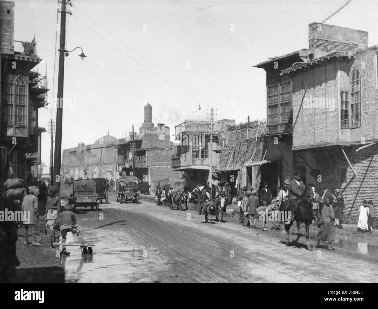 Sir Frederick Stanley Maude, Einstieg in Bagdad, WW1 Stockfoto