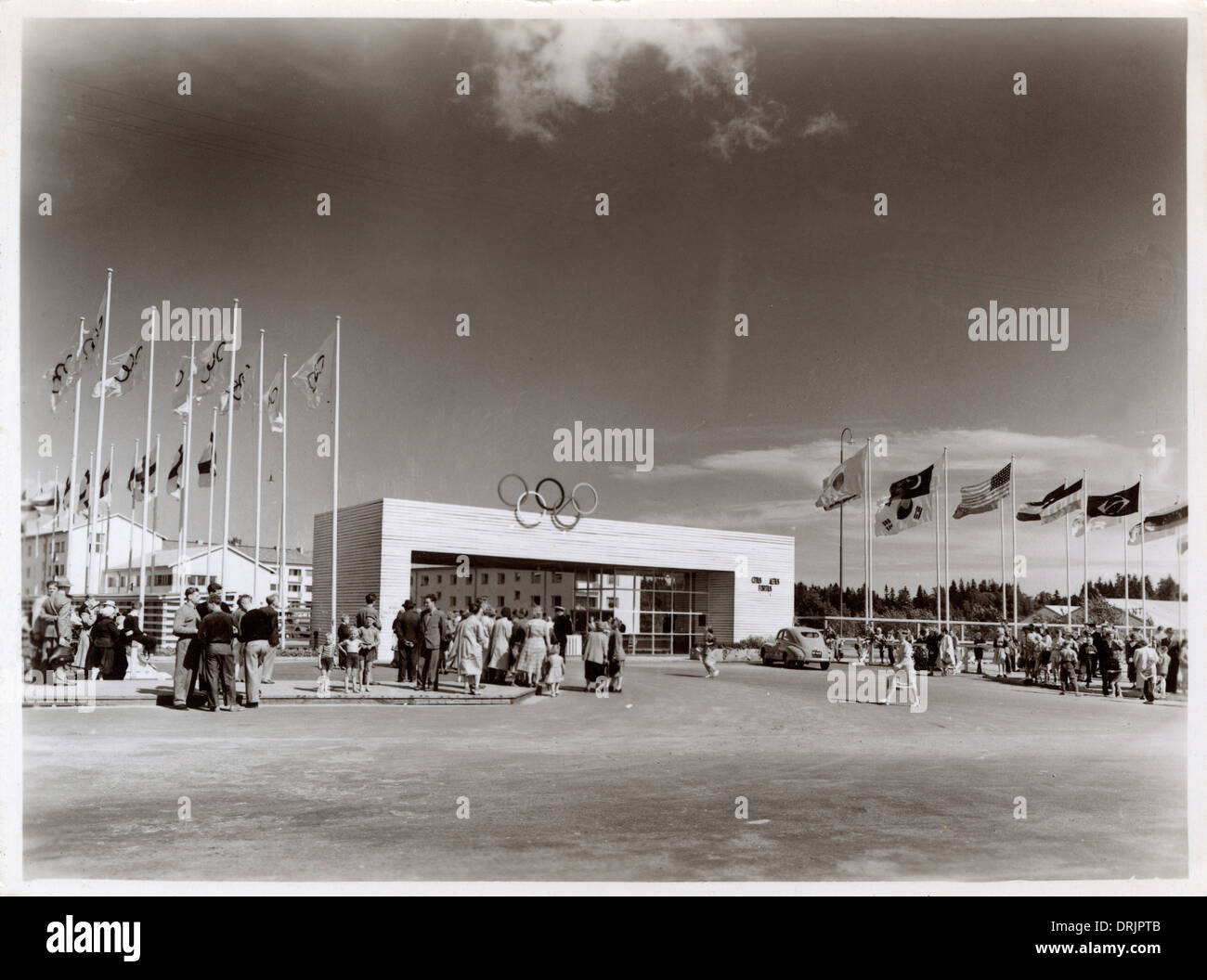 Die 1952 Helsinki Olympia Eisstadion. Finnland. Stockfoto