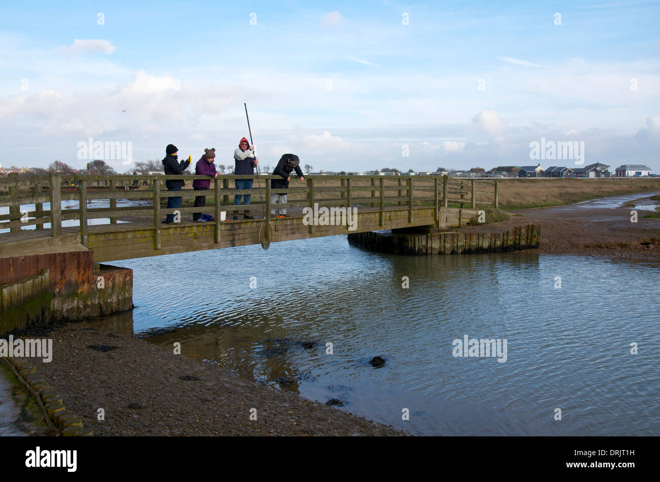 Walberswick, Suffolk. Die Küste von Suffolk am Walberswick